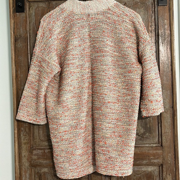 Old Navy Popcorn Knit 1/2 Sleeve Cardigan Size M - Picture 3 of 12